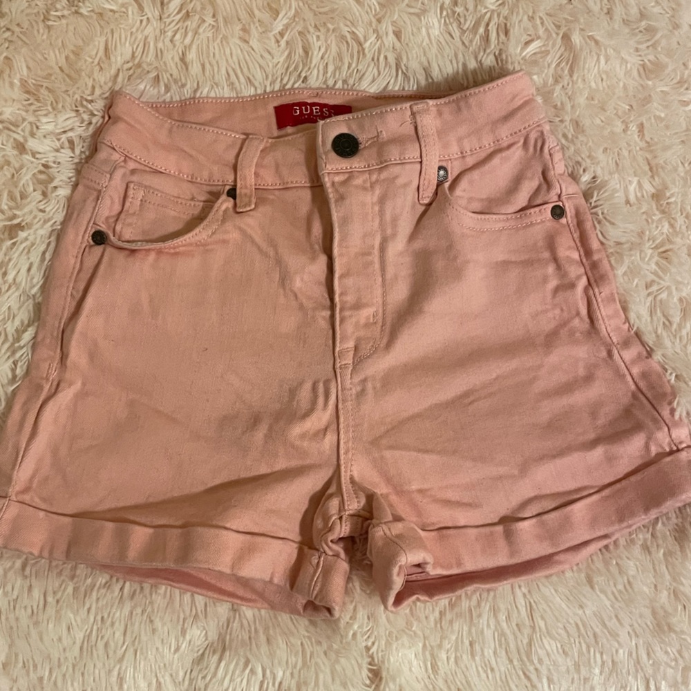 Pink Guess Shorts